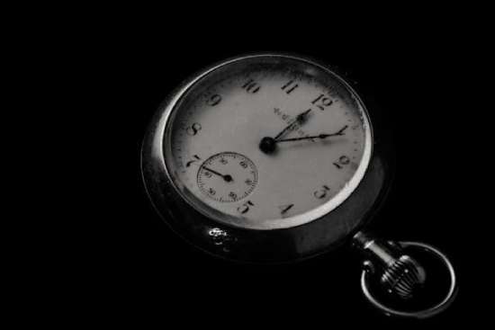 A pocket watch shows that it's past midnight, signifying the midnight cry.