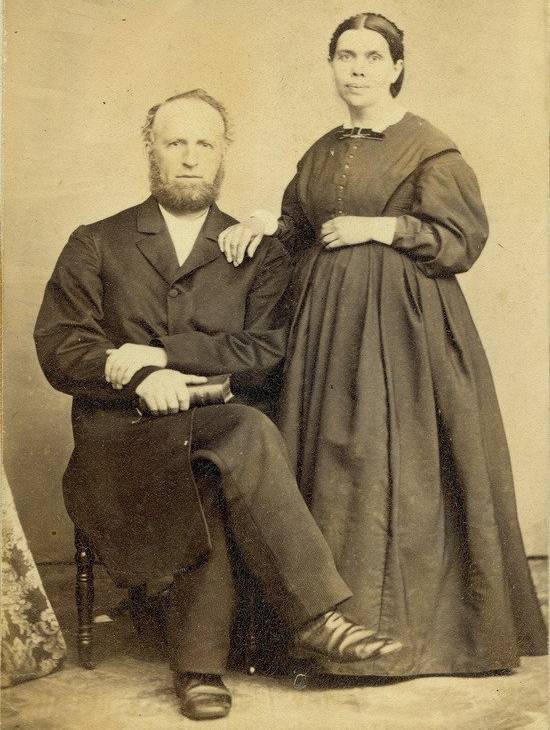 James and Ellen White in 1864